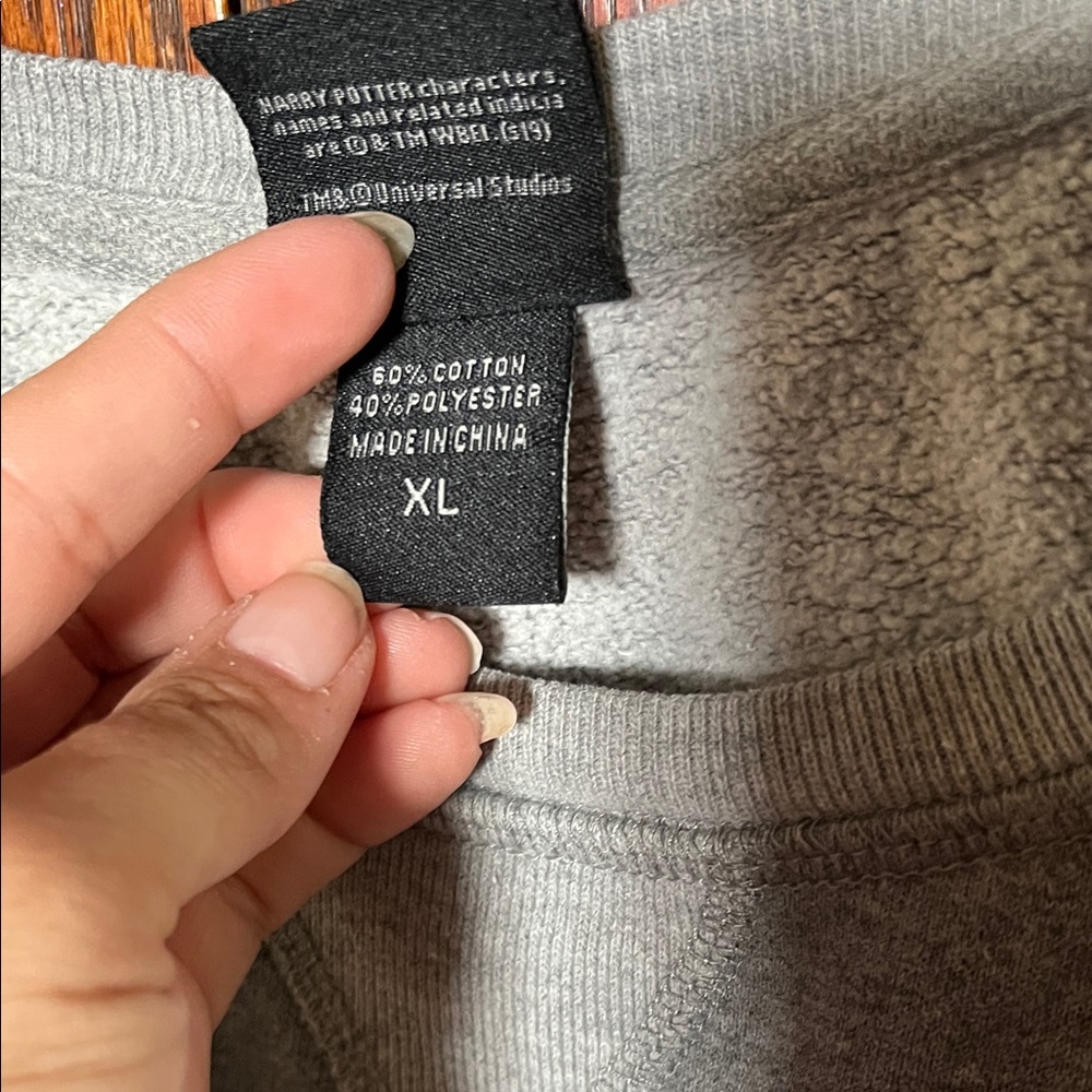Universal Harry Potter Gray Pullover - image 3